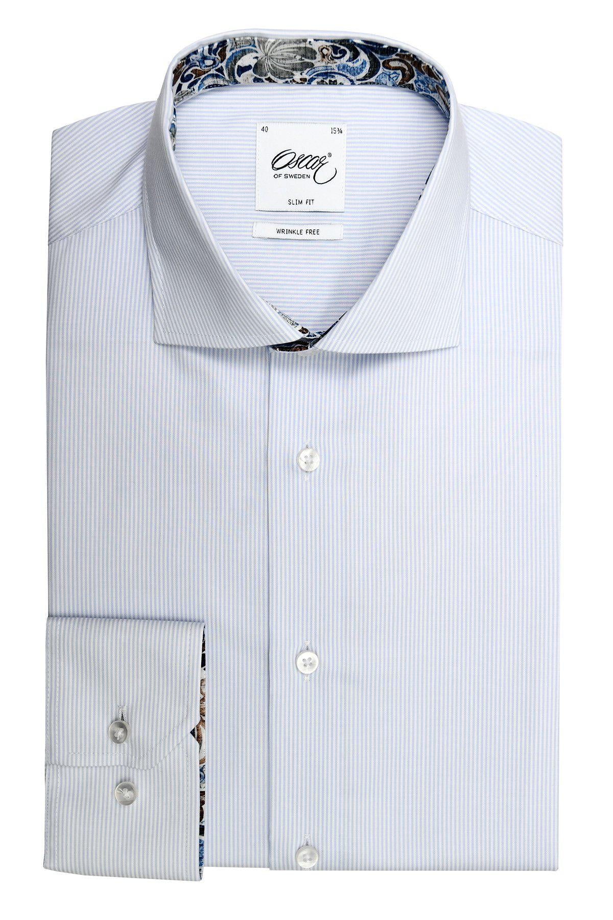 6516 05 SN Light Blue Stripe