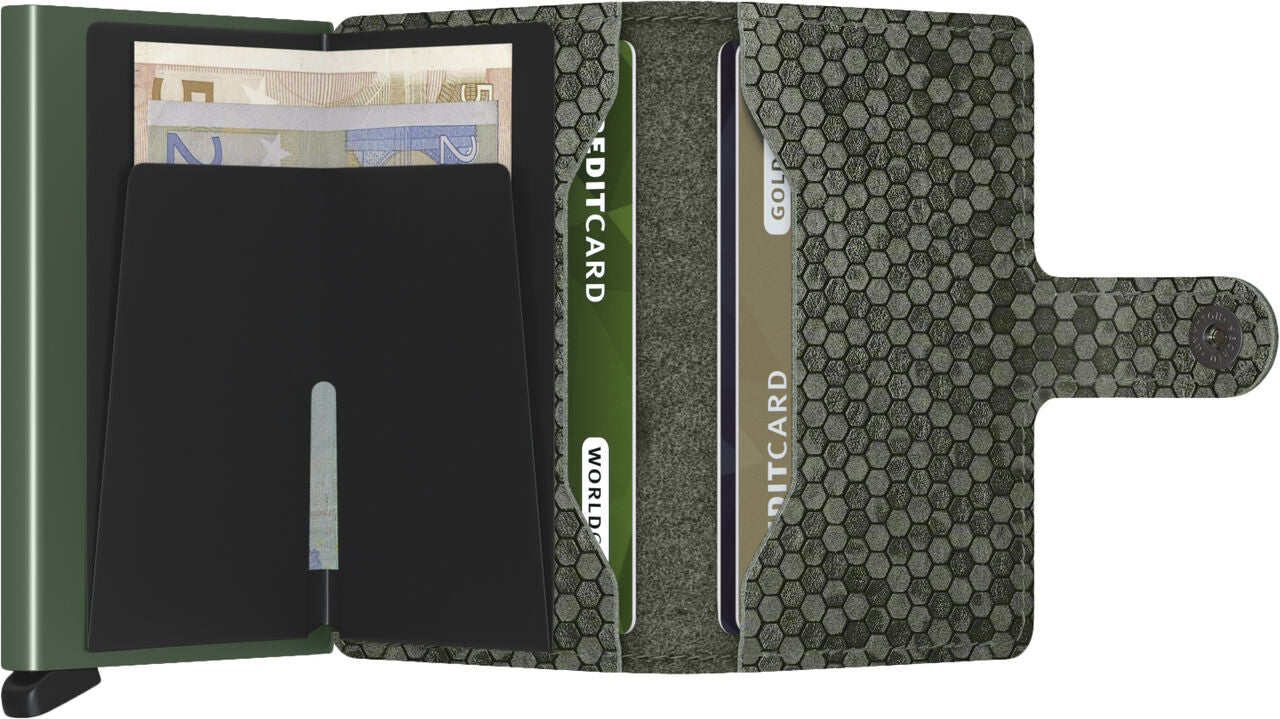 Secrid Miniwallet Hexagon Green