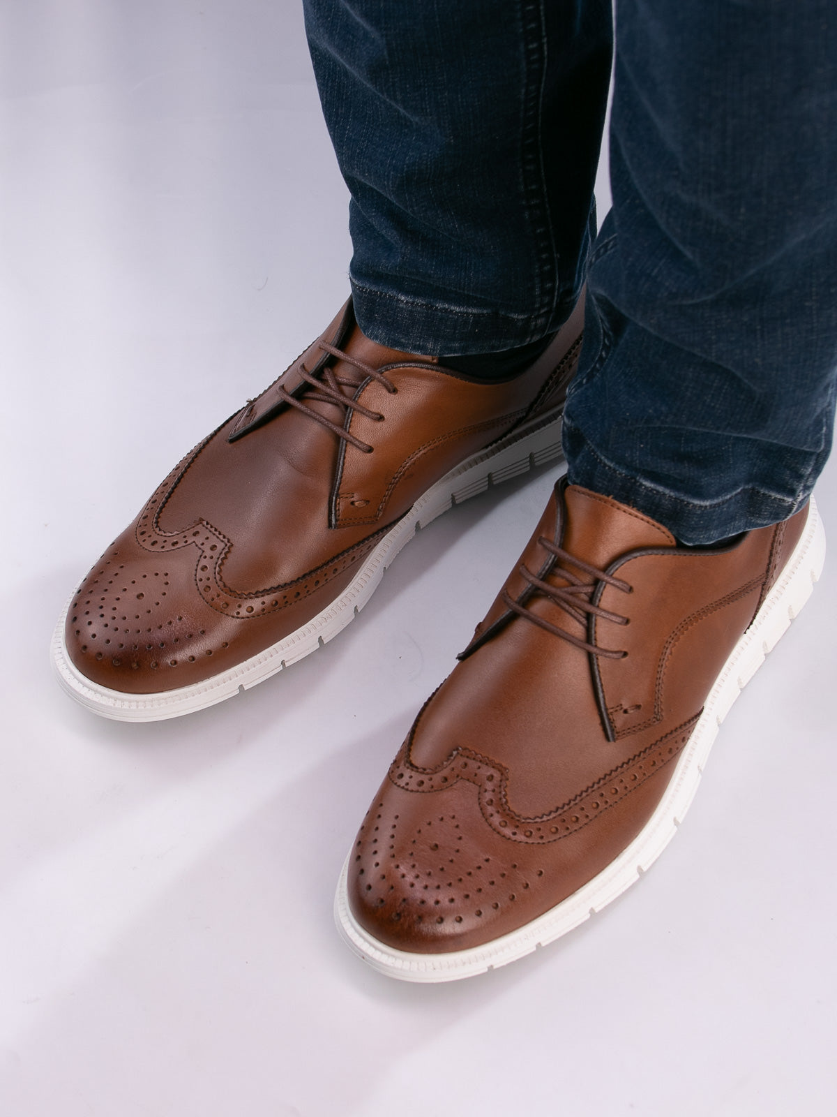 Sport Brogue Cognac
