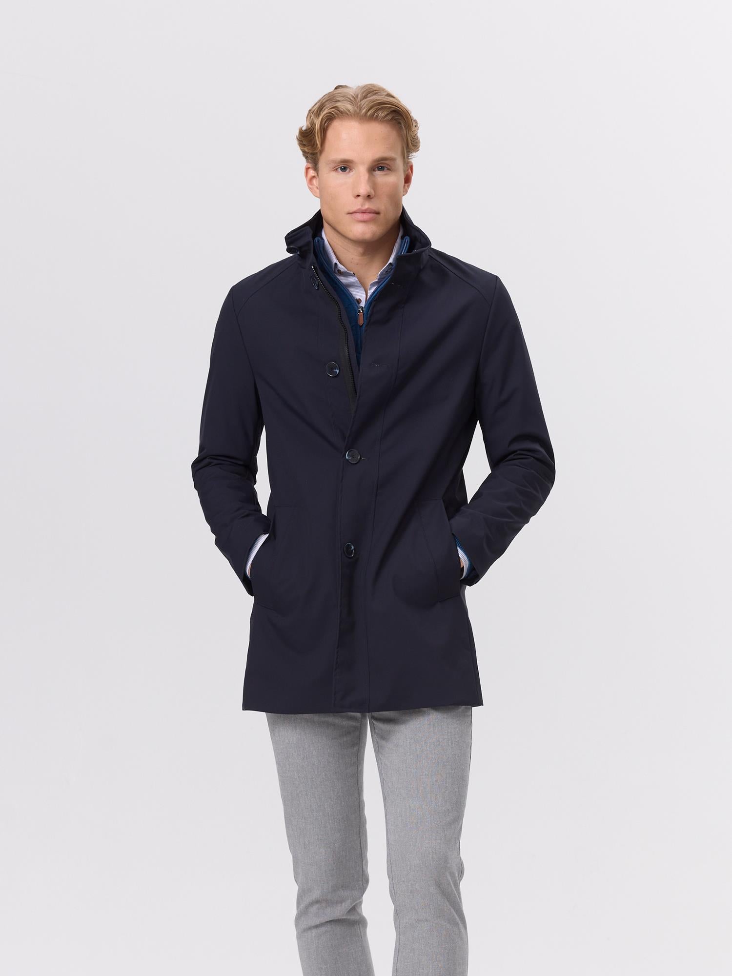 Glasgow coat Navy