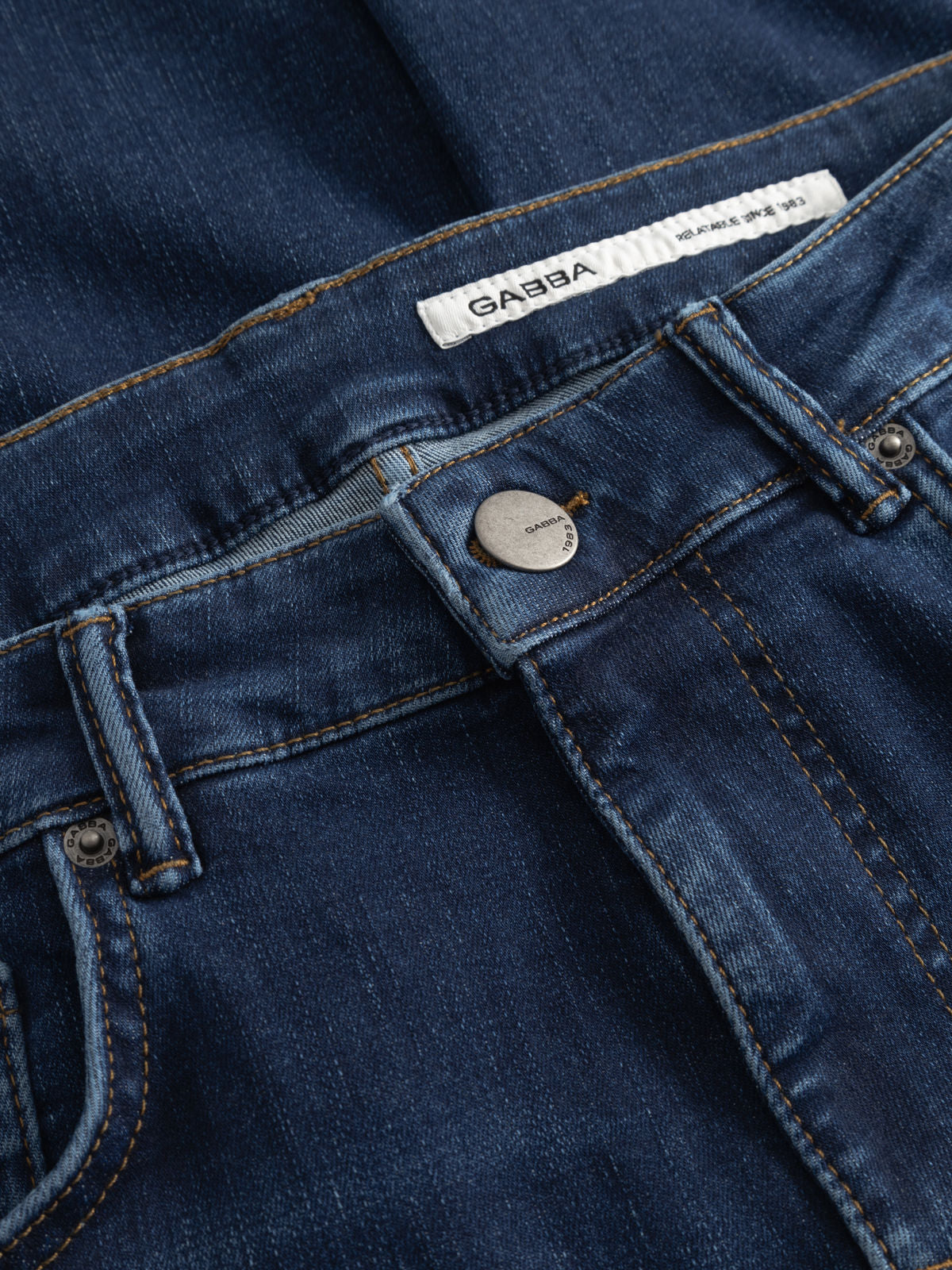 Gabjones Dhera Jeans Mid Blue Denim