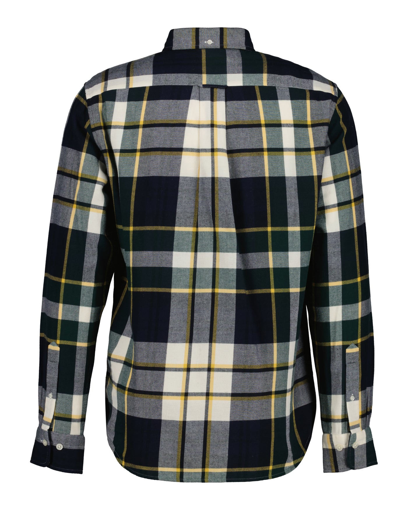 Reg Flannel Check Shirt Tartan Green