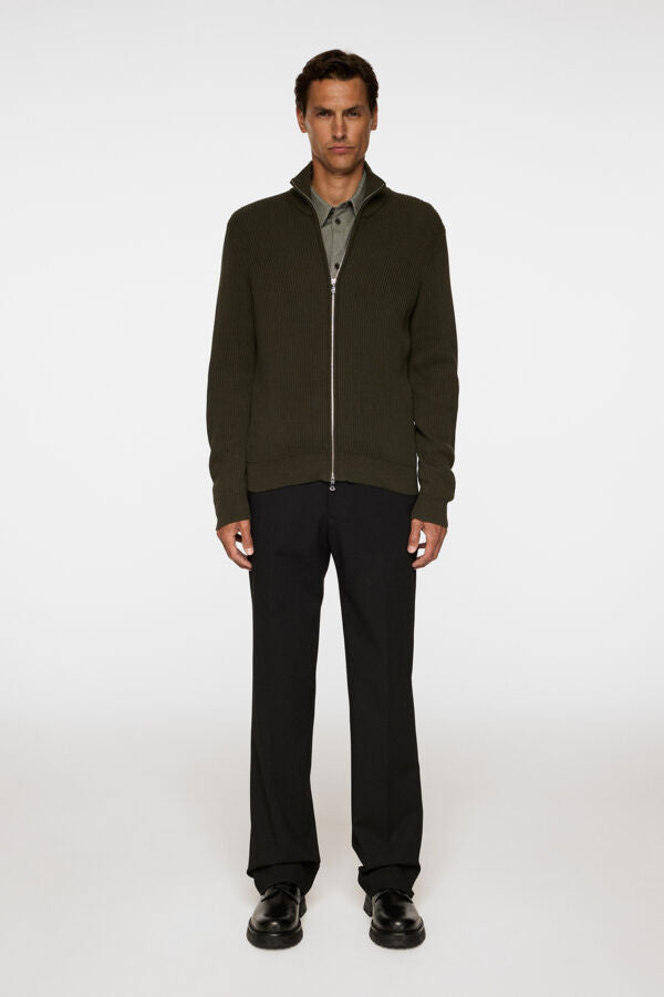 Alexis full zip cardigan Grønn