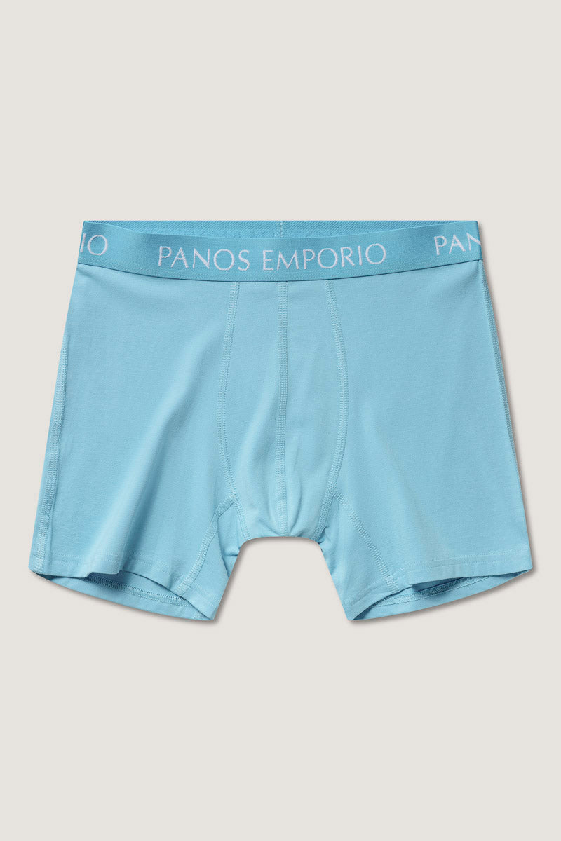 3pk Base Bamboo Boxer Navy/Lipstick Red/Water