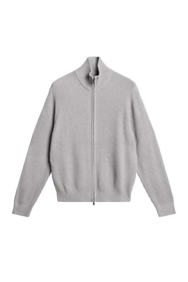 Alexis full zip cardigan Light Grey