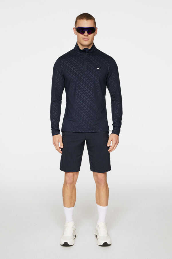 Luke deboss mid Blå