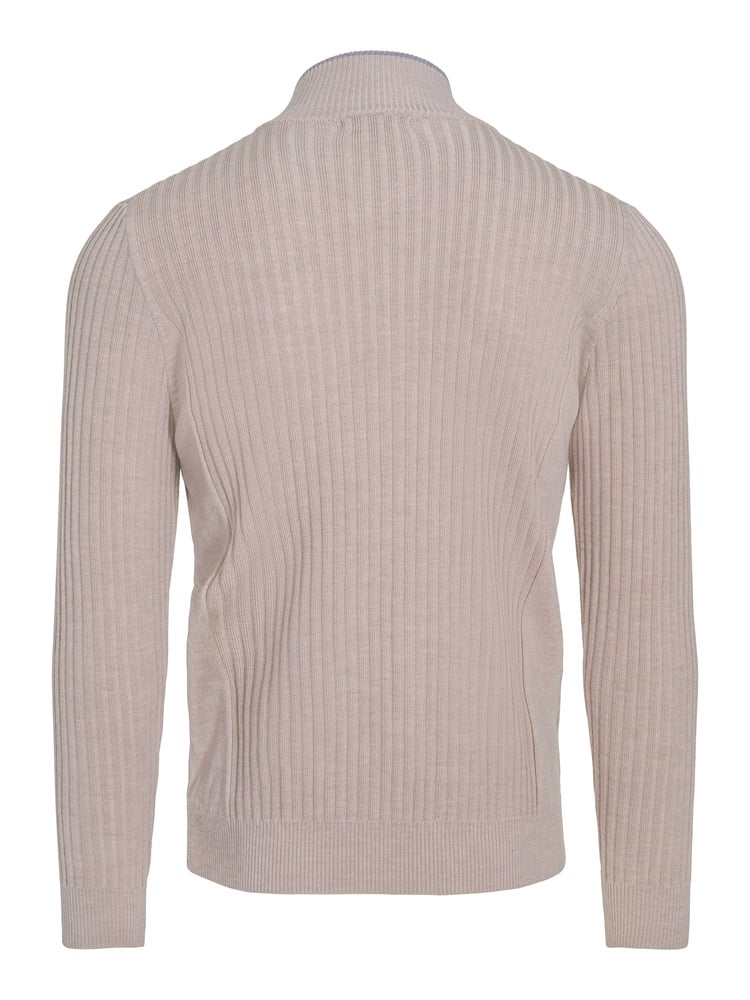 Jamie Zip Beige