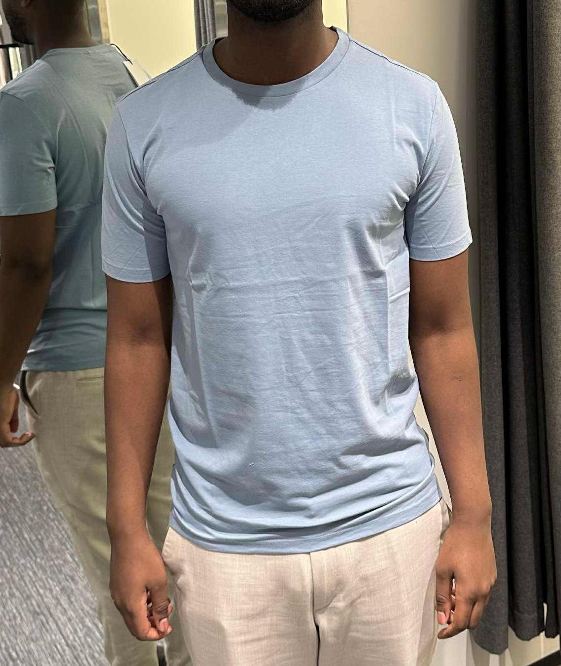 LINDBERGH Basic tee S/S - Sesong 1-xx5 Lyseblå