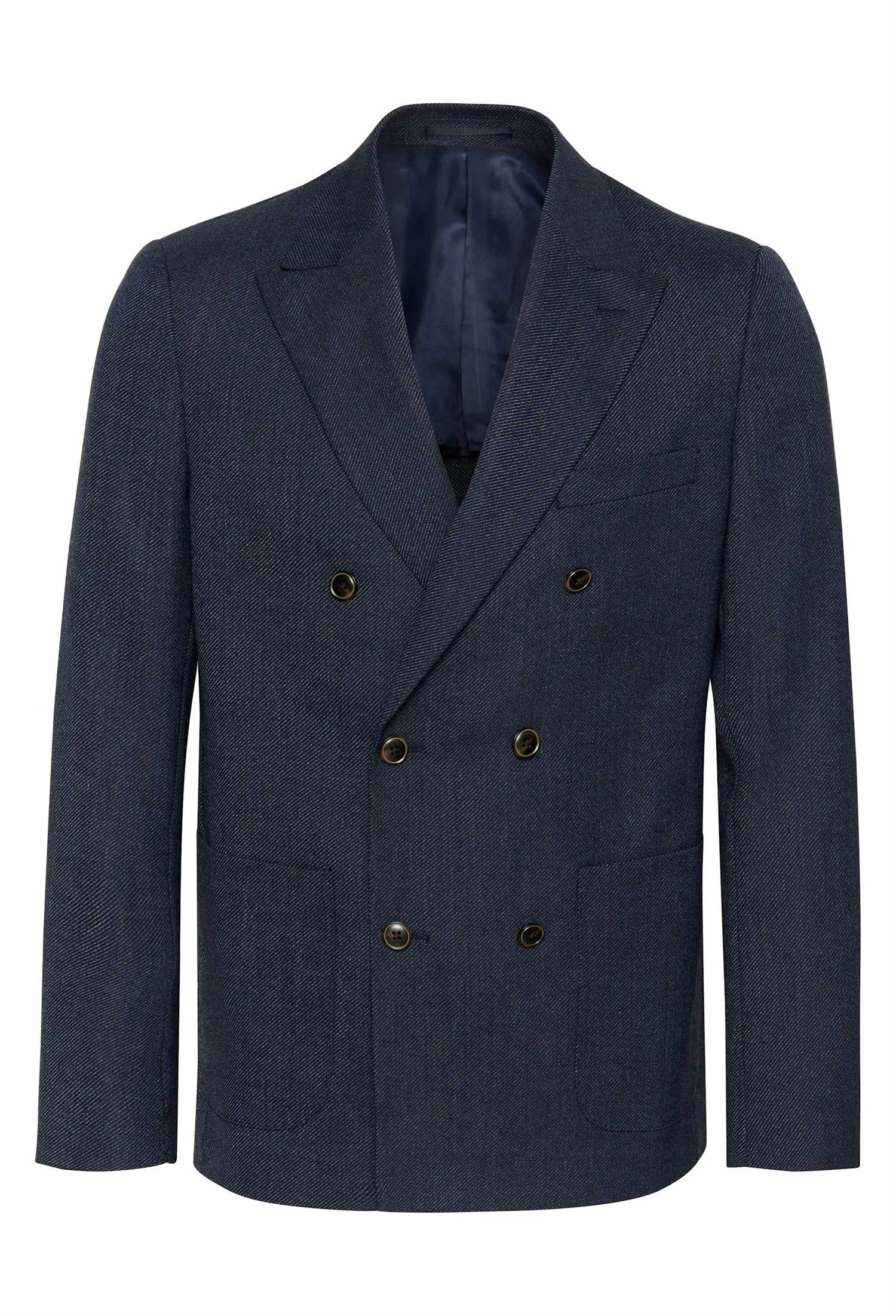 Magaret double jacket Blue