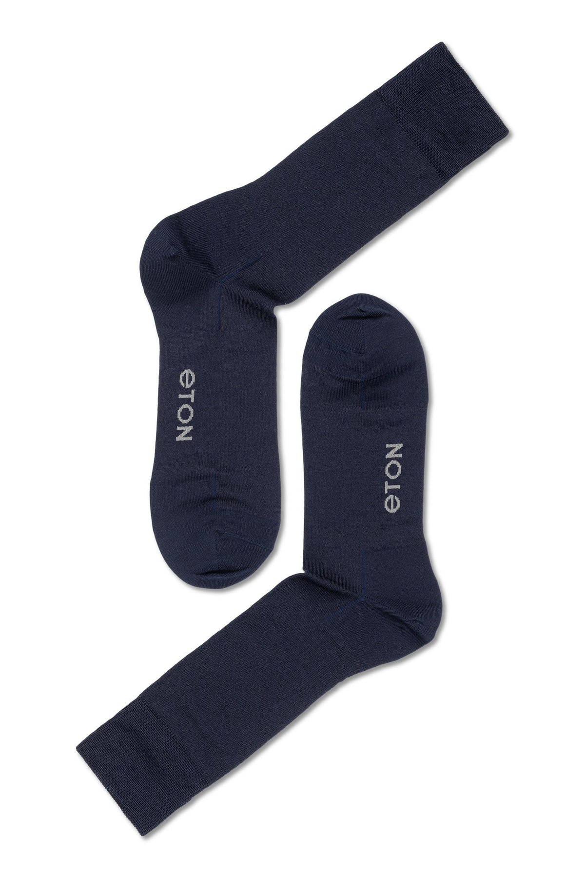 Eton Fine Wool Plain Dark Blue