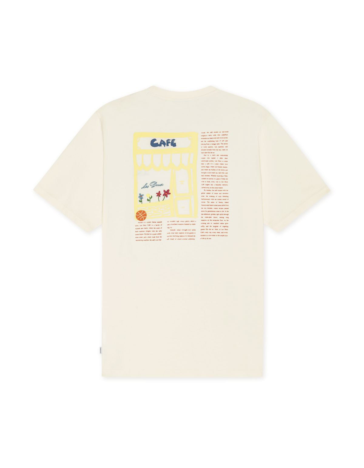 Café T-Shirt Light Ivory