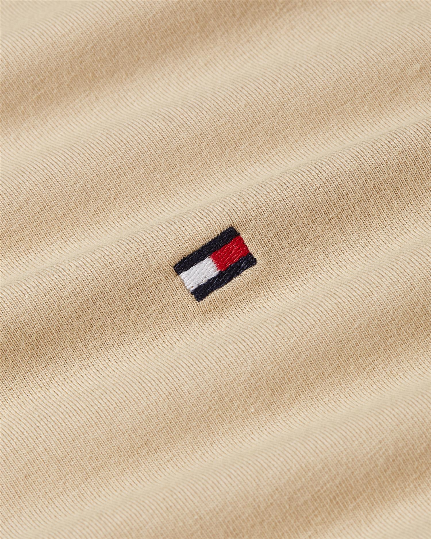 STRETCH SLIM FIT TEE Sandalwood