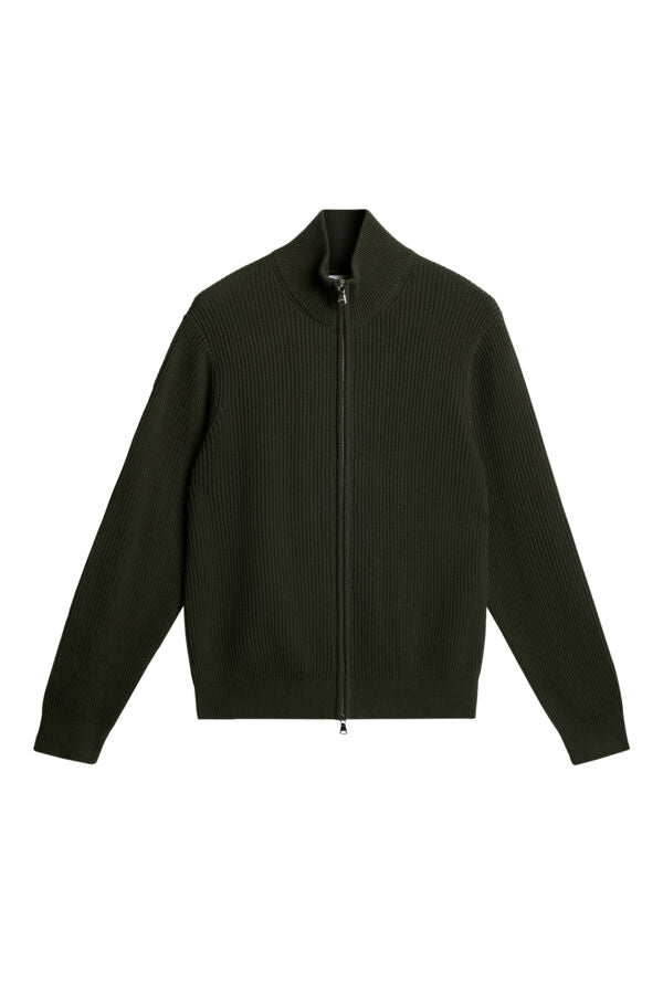Alexis full zip cardigan Grønn