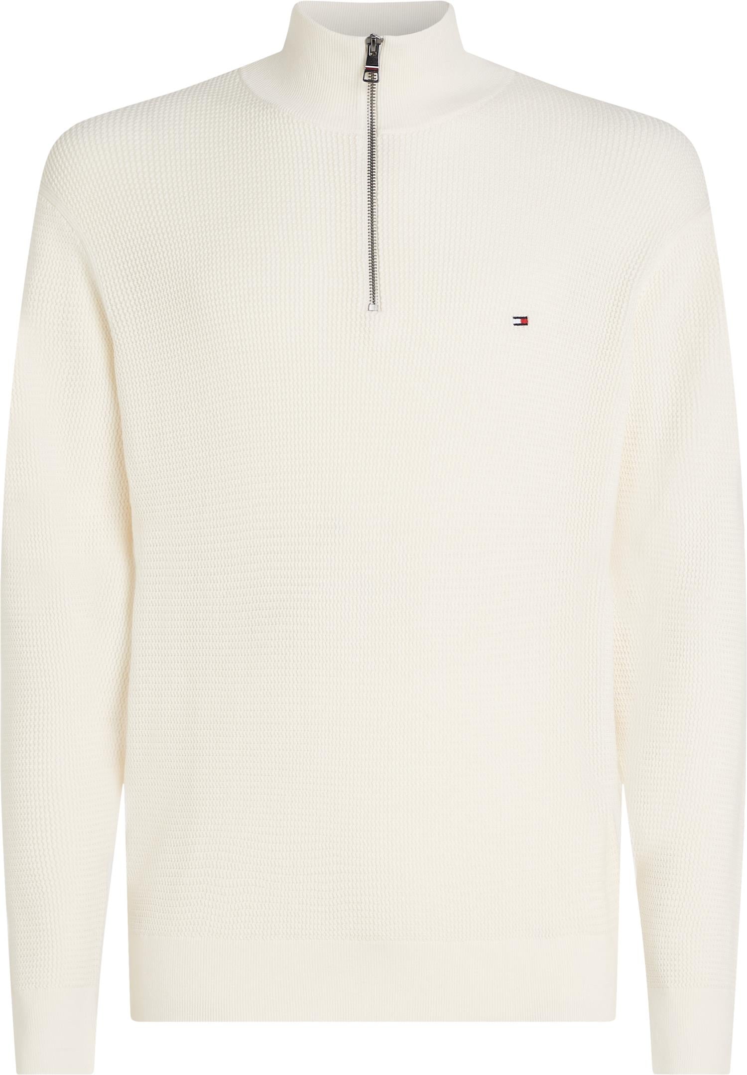 RACKING STRUCTURE ZIP MOCK Ivory Petal