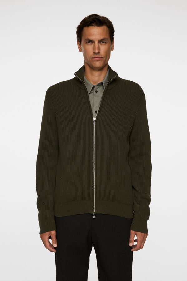 Alexis full zip cardigan Grønn