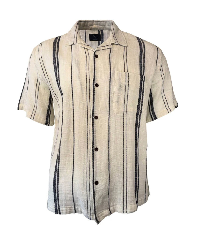 Marcedo shirt ss White Stripe