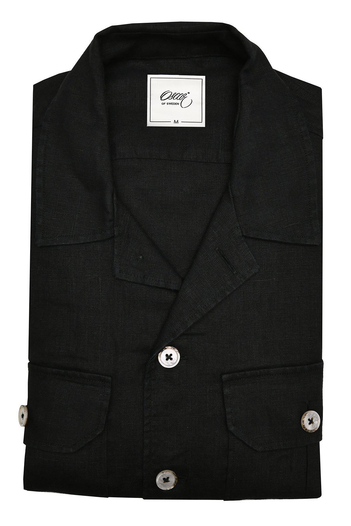 6507 Overshirt Plain Black
