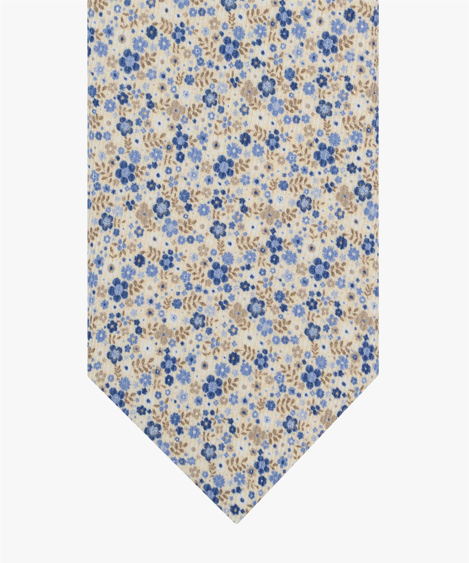 Tie silk pront Off-White