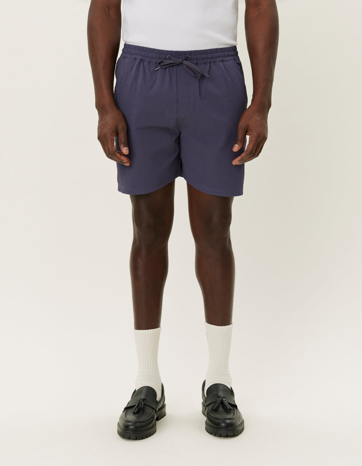 Stan Seersucker Swim Shorts 2.0 Graystone