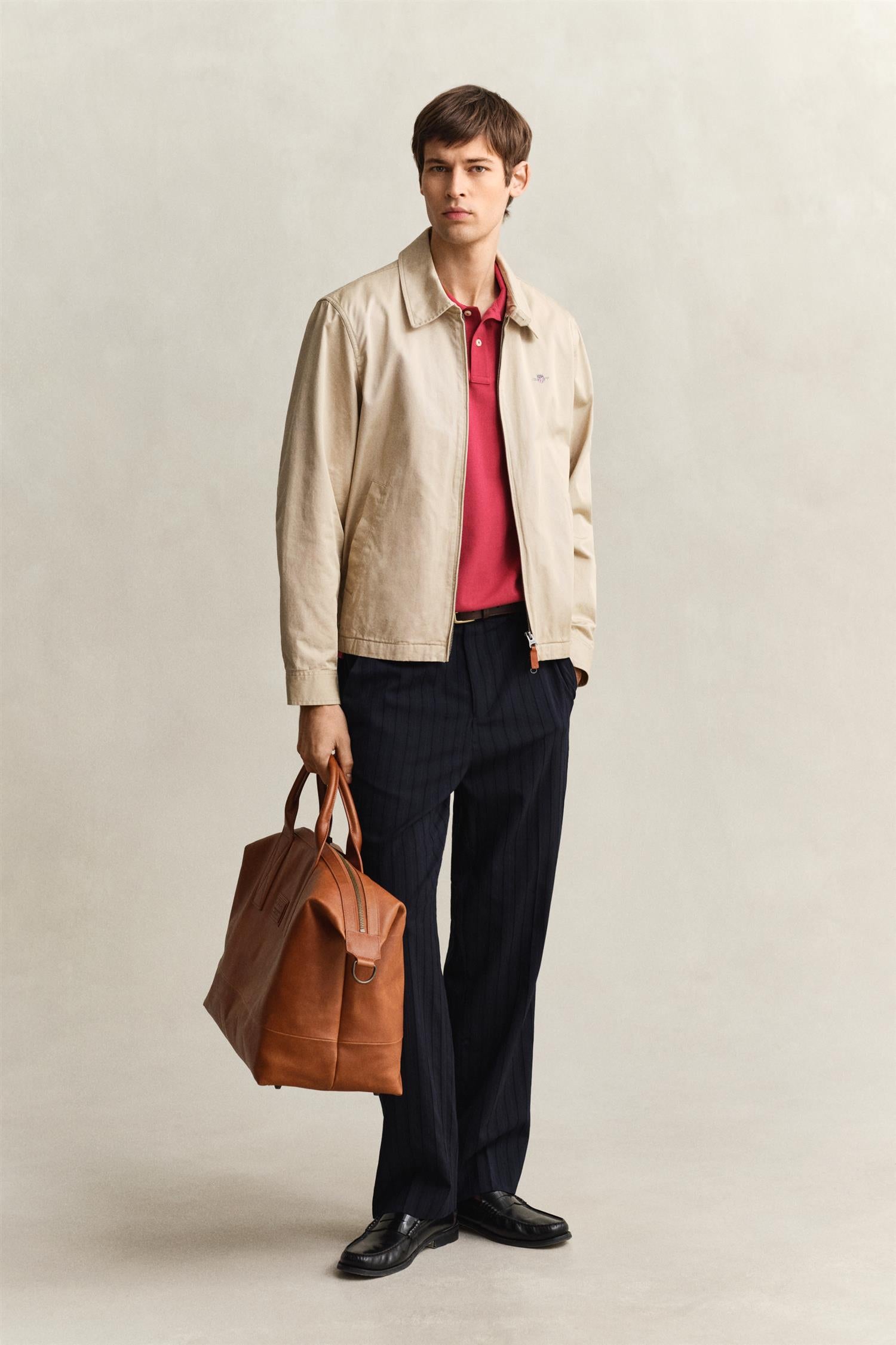 Reg Shield Ss Pique Polo Muted Red