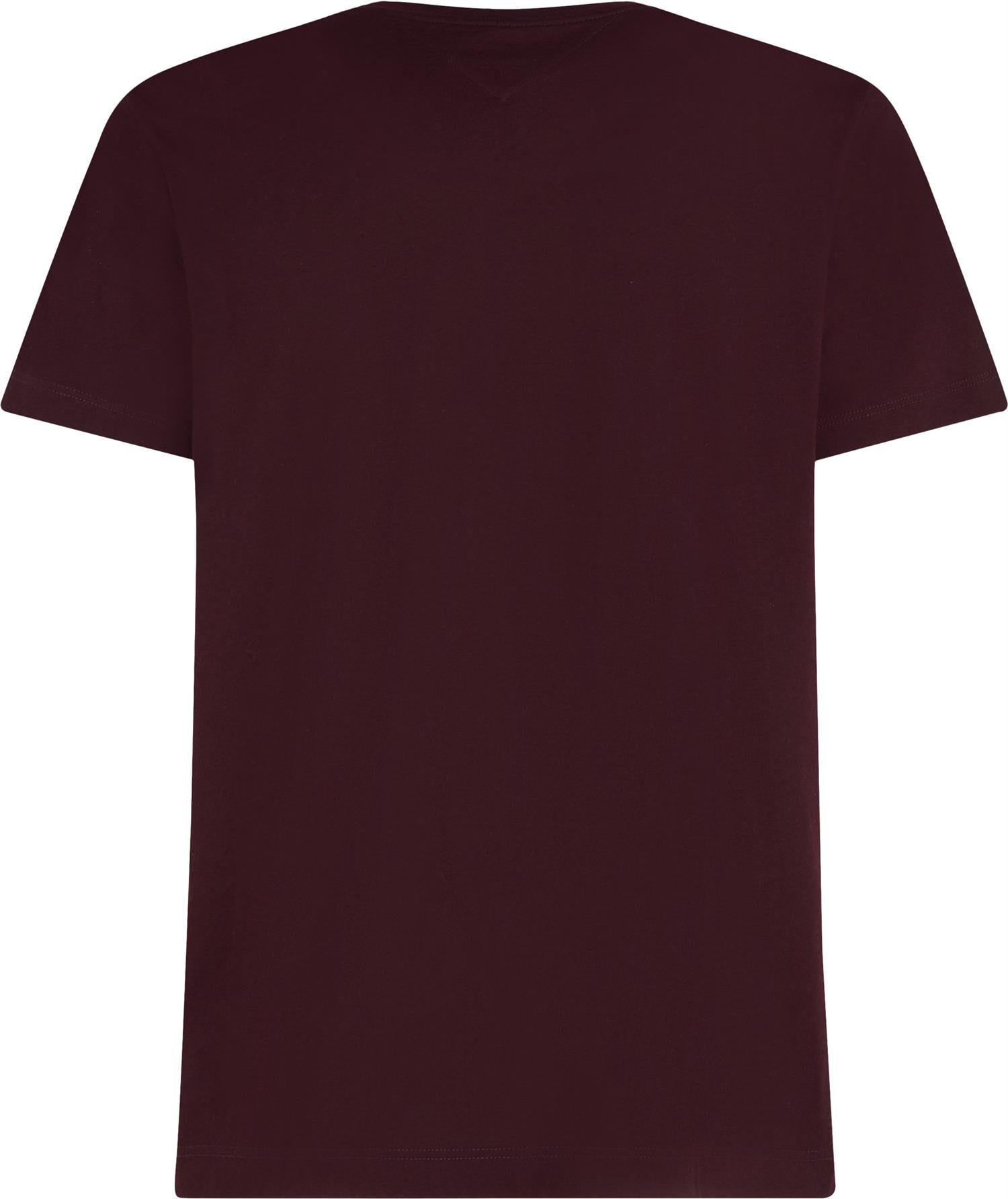 Ess Seasonal Reg Fit Solid Tee Deep Burgundy