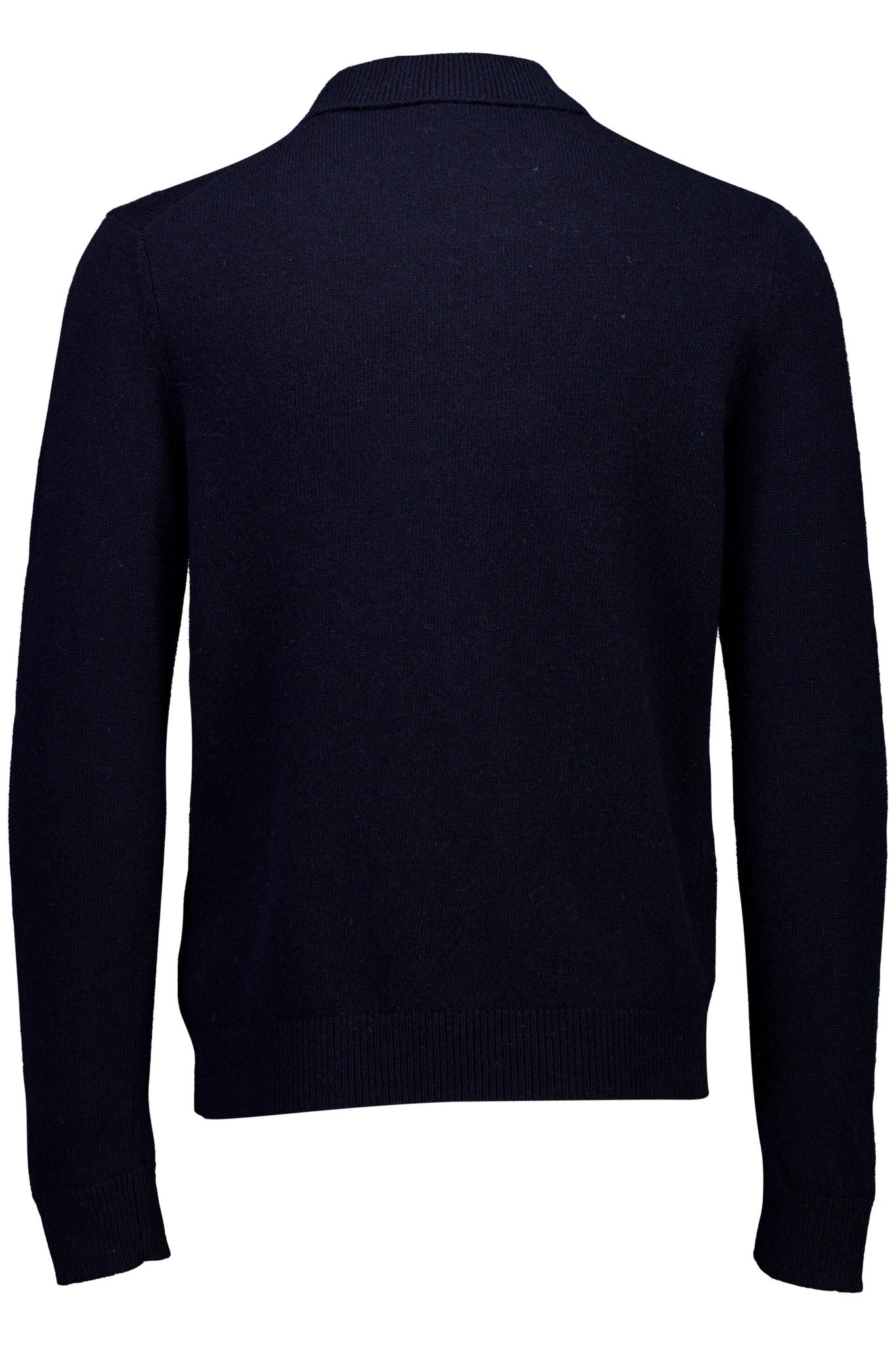 Lambswool L/S cardigan Navy