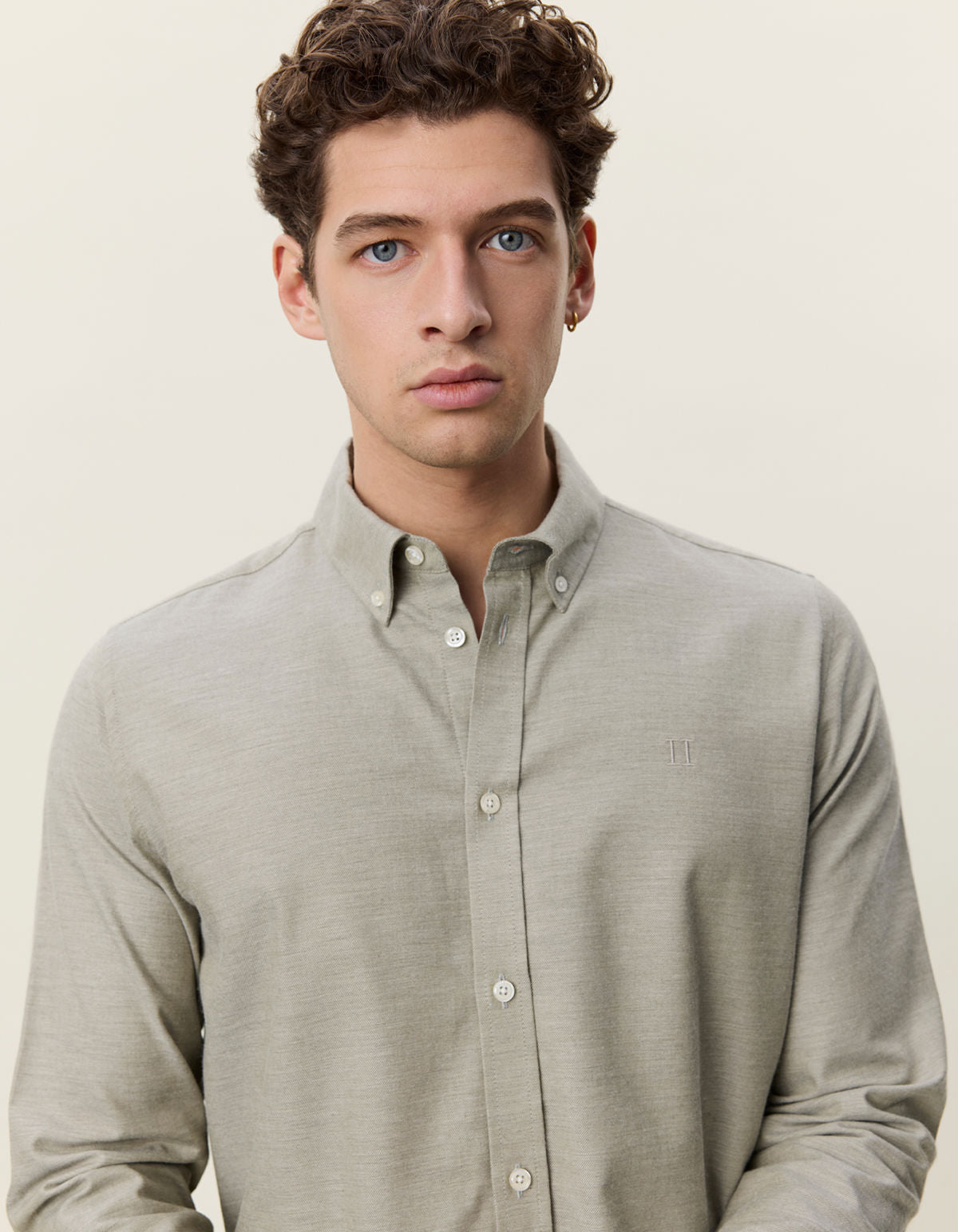 Soft Flannel Shirt Laurel Oak Sand