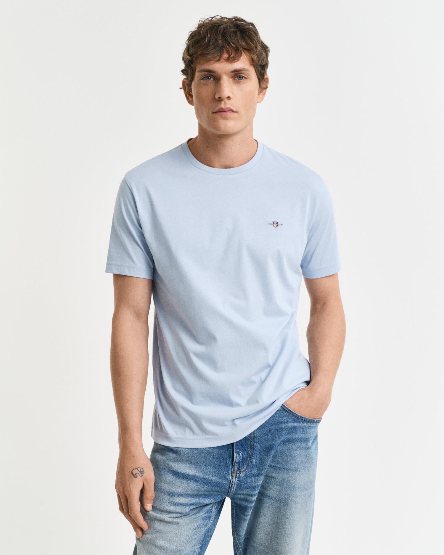 Reg Shield Ss T-Shirt Fresh Blue