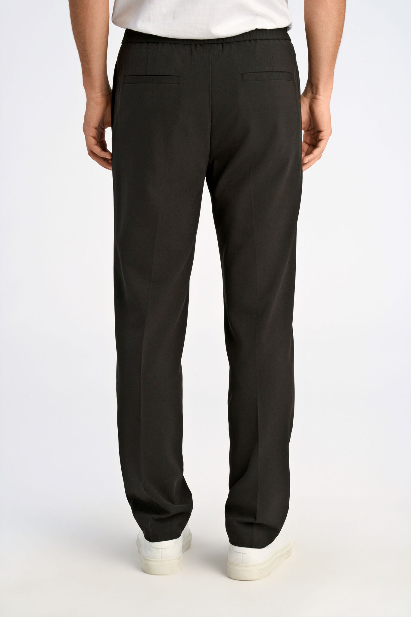 Relaxed fit pants Black
