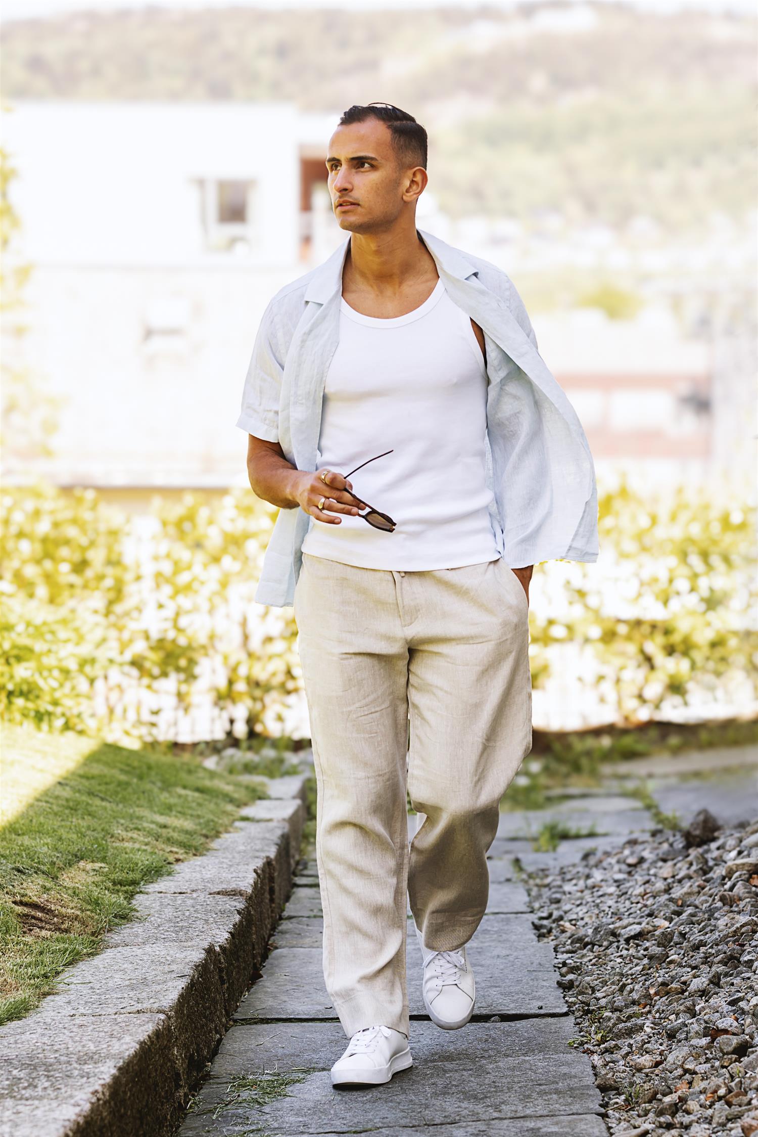 Arthur Tank Top White