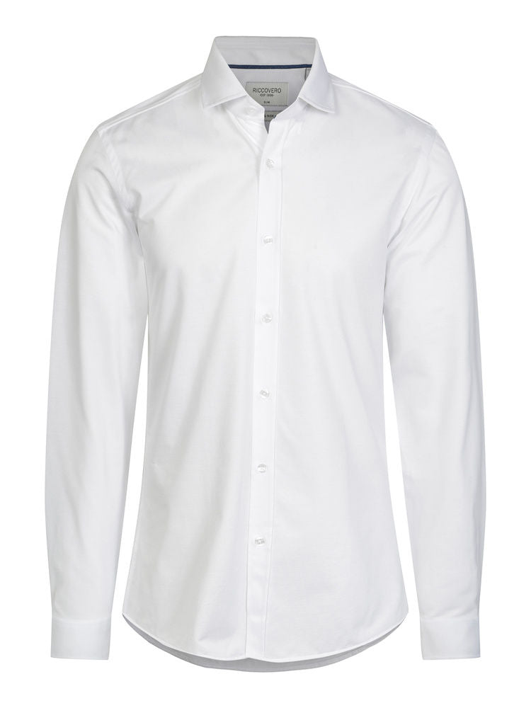 Leo Slim fit Biały