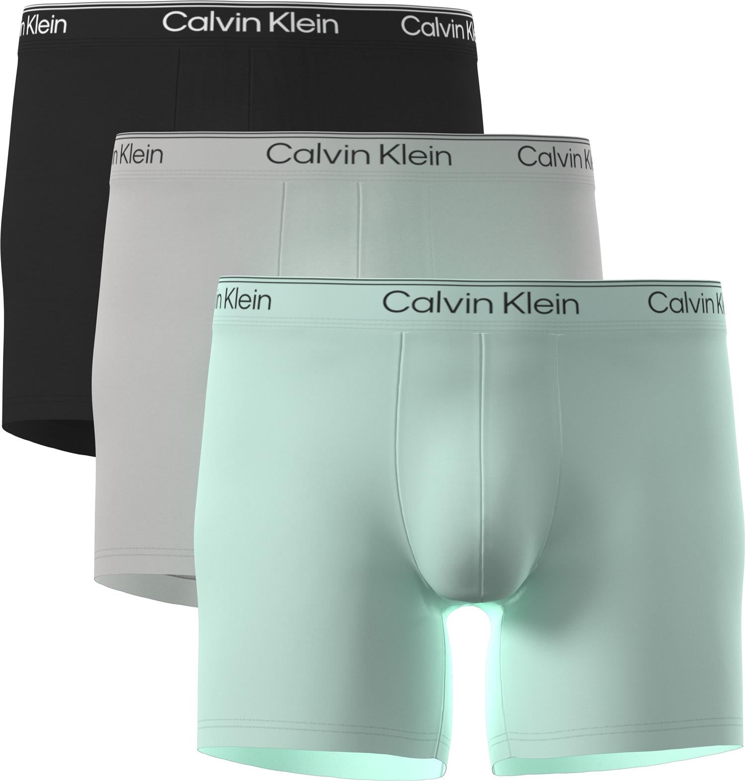 Boxer Brief 3pk Black/Light Cast/Feel The Mint