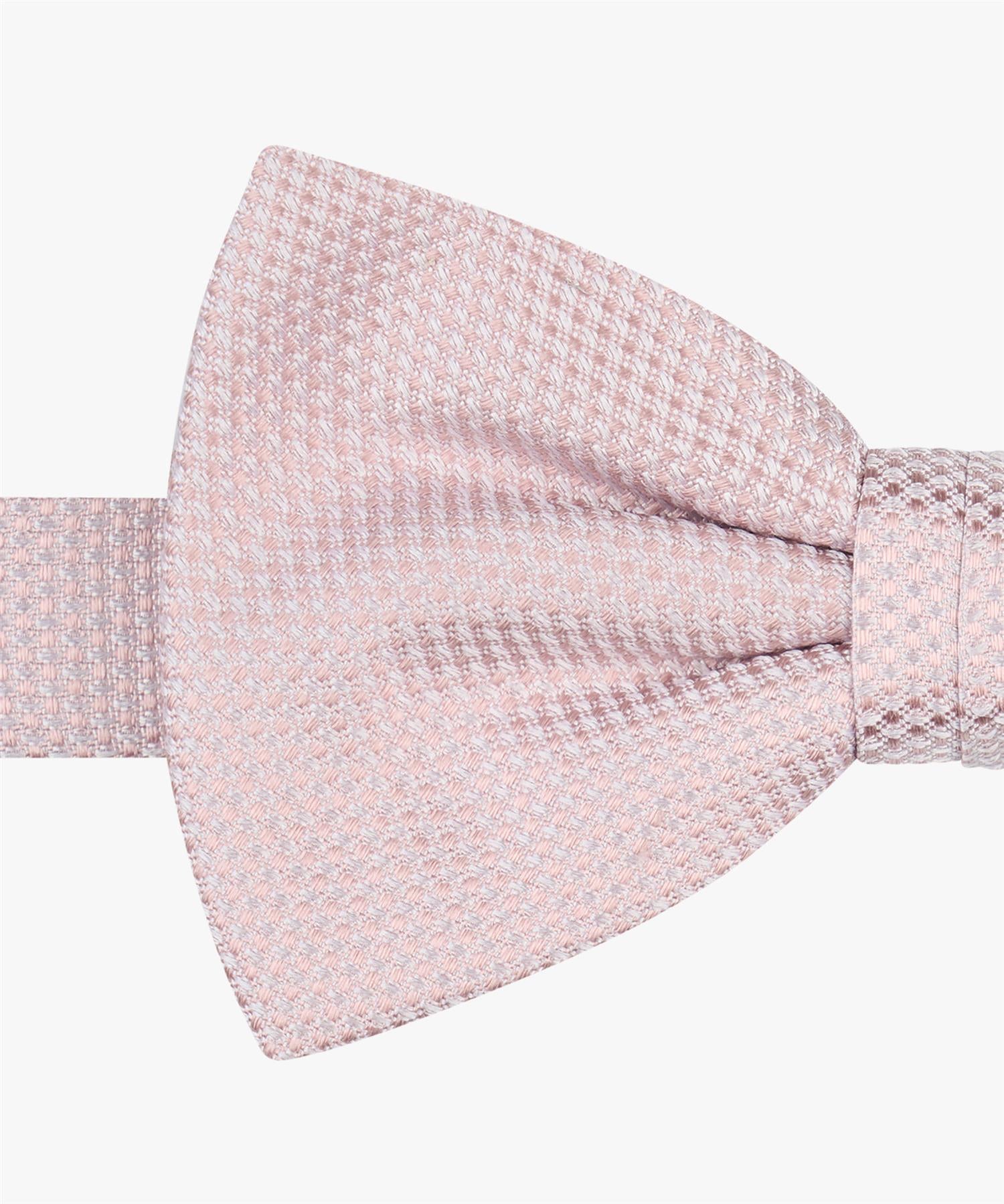 Bowtie silk woven Powder Pink