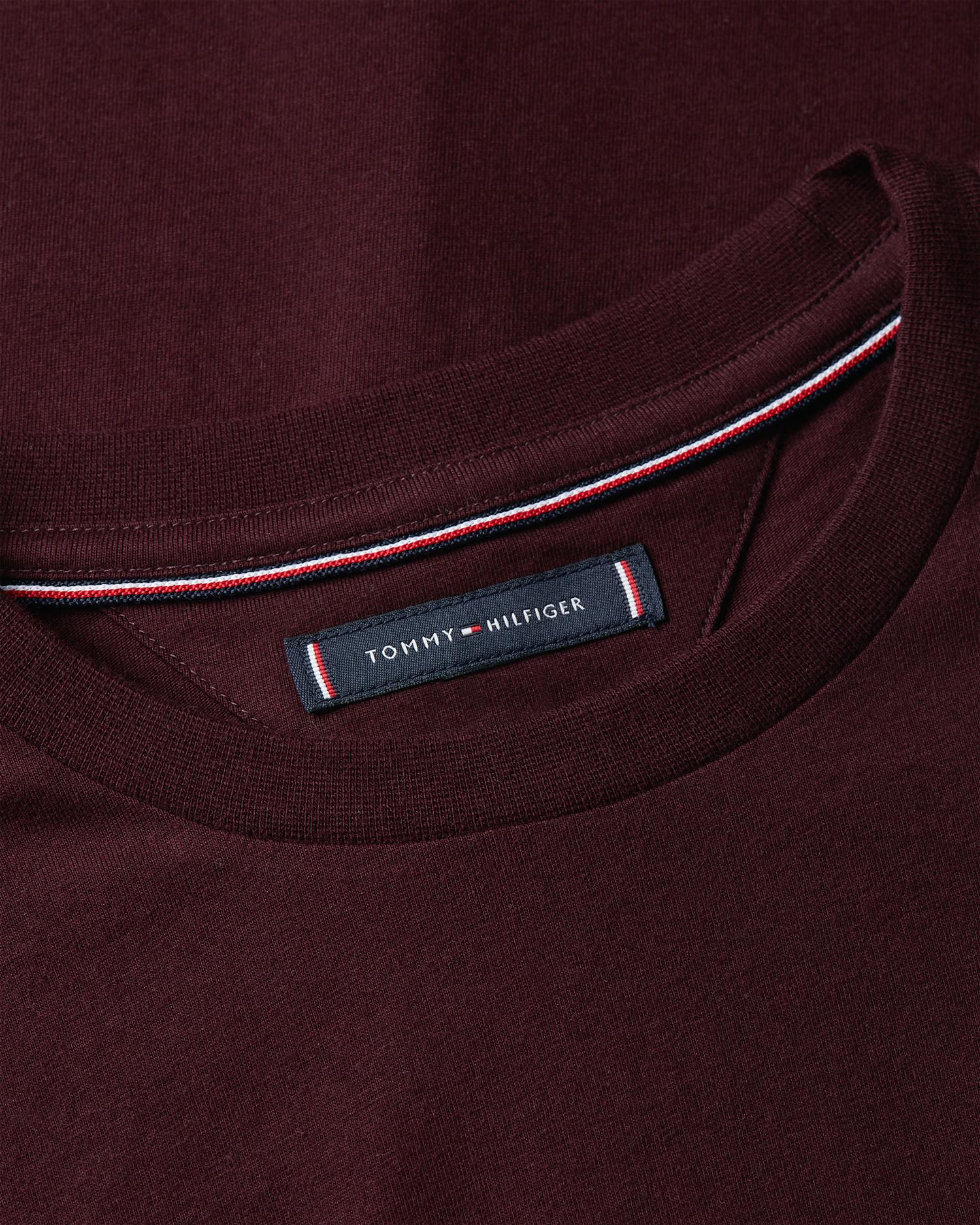 Ess Seasonal Reg Fit Solid Tee Deep Burgundy