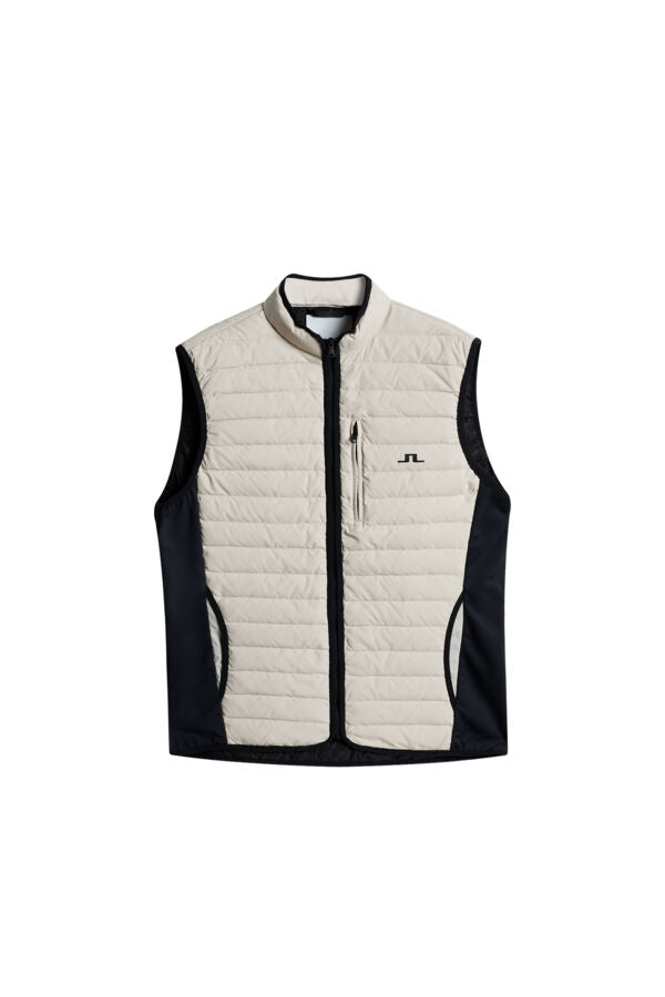 Pace Down Liner Vest Beige
