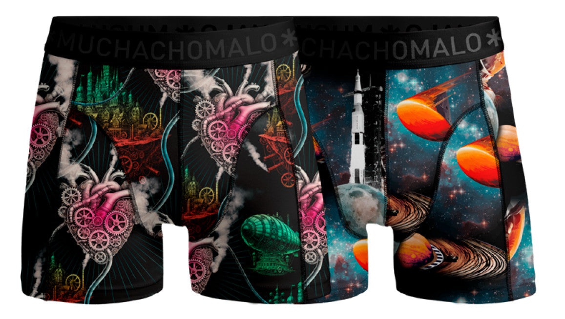 Modern Age 04 2pk Boxer Print/Print