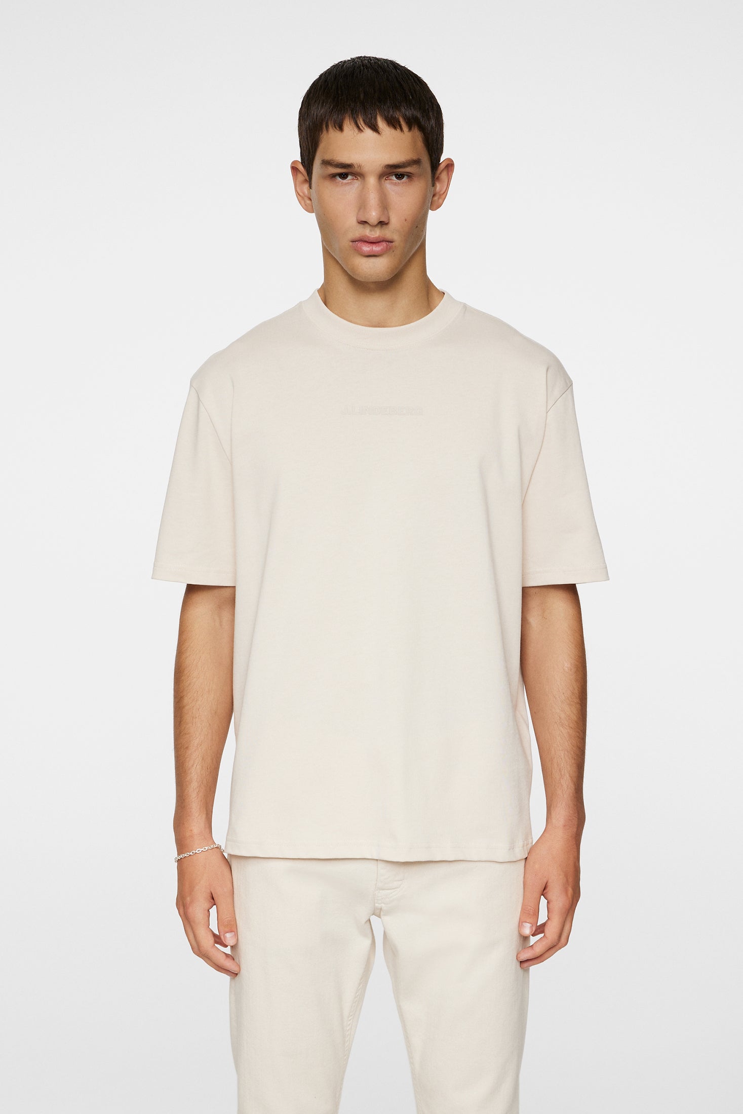 Hale Heavy Logo T-shirt Moonbeam