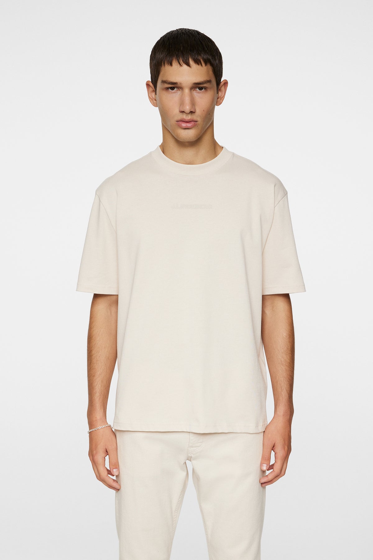 Hale Heavy Logo T-shirt Moonbeam