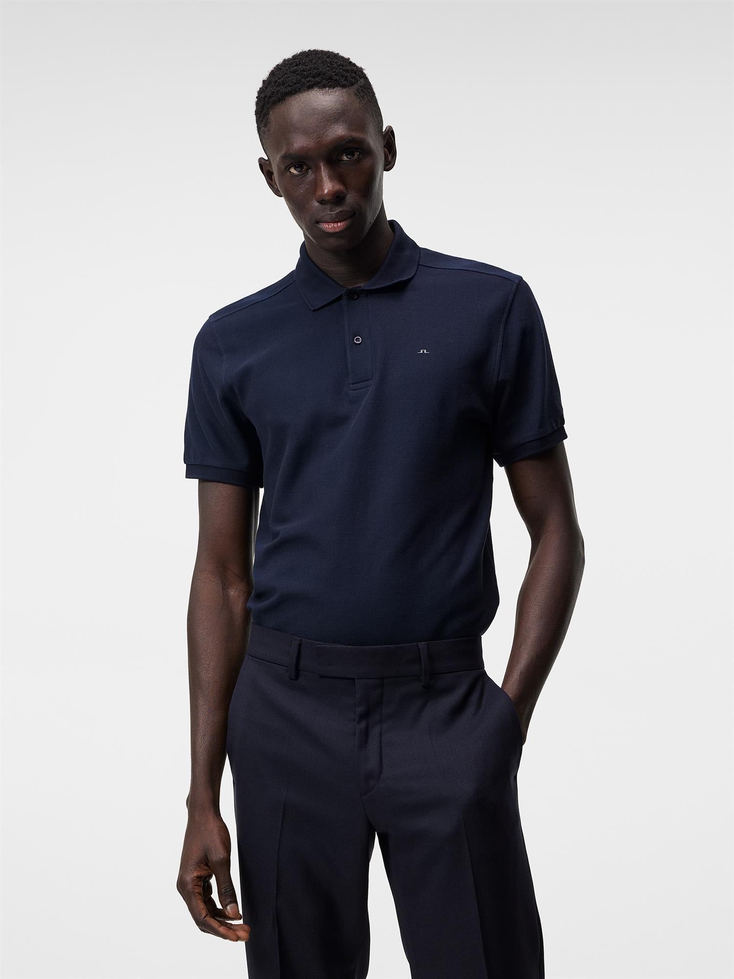 Troy Pique Polo Shirt Jl Navy