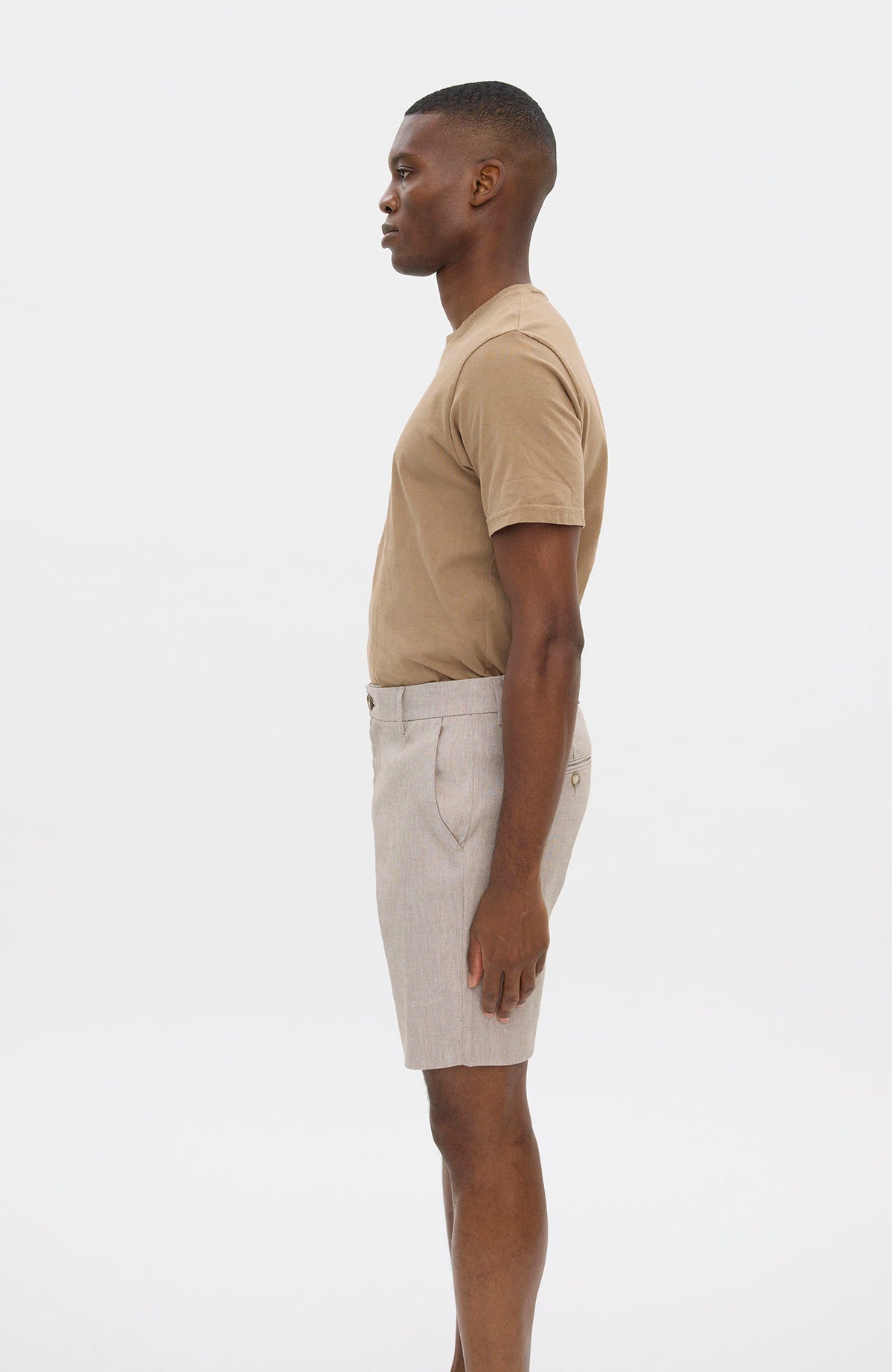 Alvinpl Shorts 769 Walnut Linen