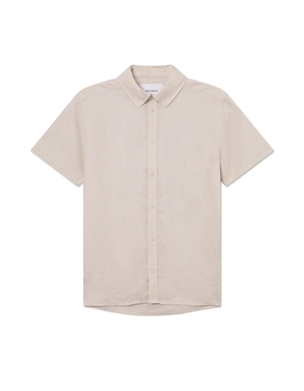 Konrad Linen Ss Shirt Ivory