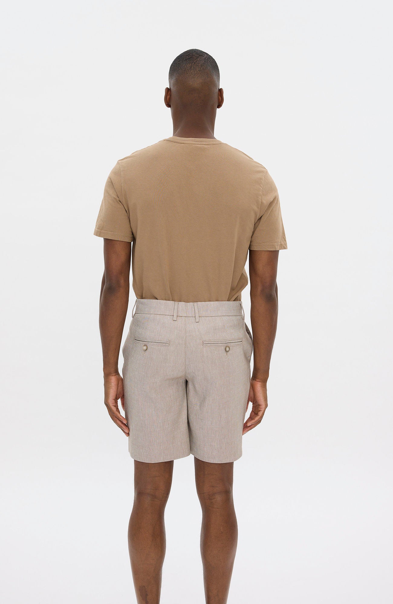 Alvinpl Shorts 769 Walnut Linen