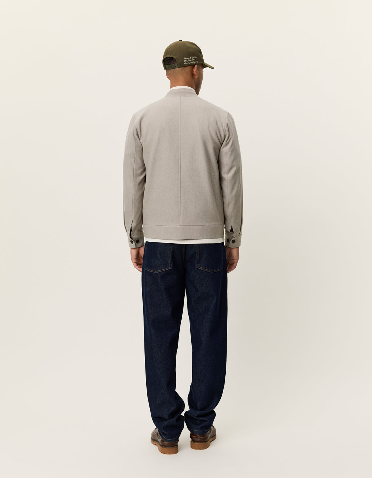 Como Reg Bomber Jacket - Seasonal Laurel Oak Sand