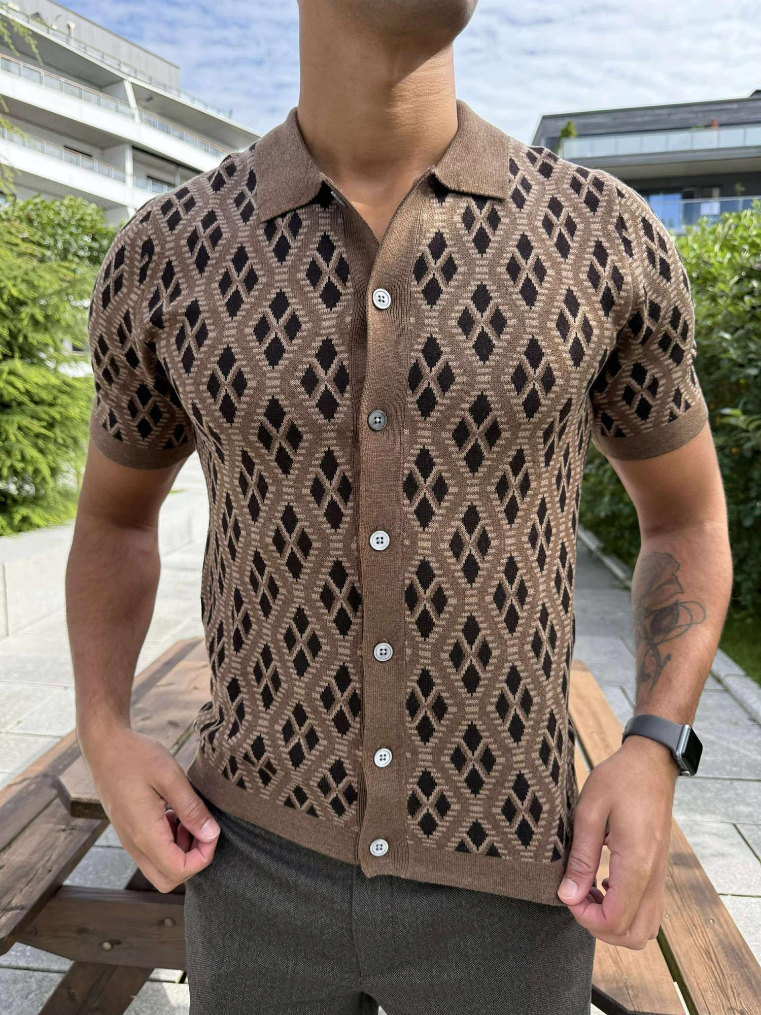 Polo Shirt Brun