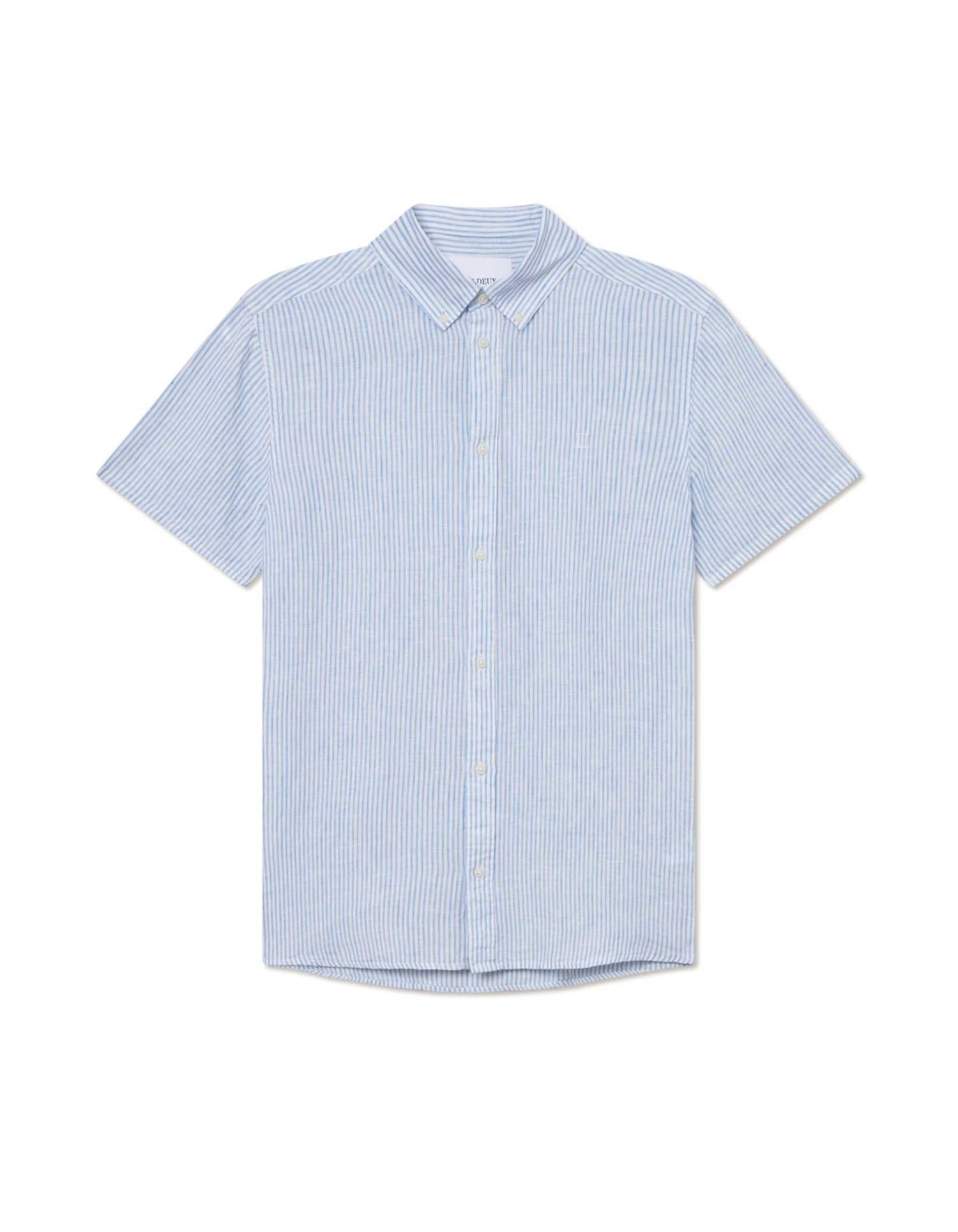 Konrad Stripe Linen SS Shirt Allure