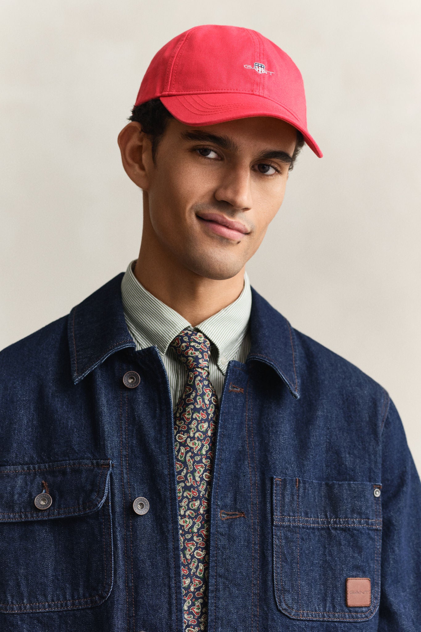 Shield Cap Rose Red