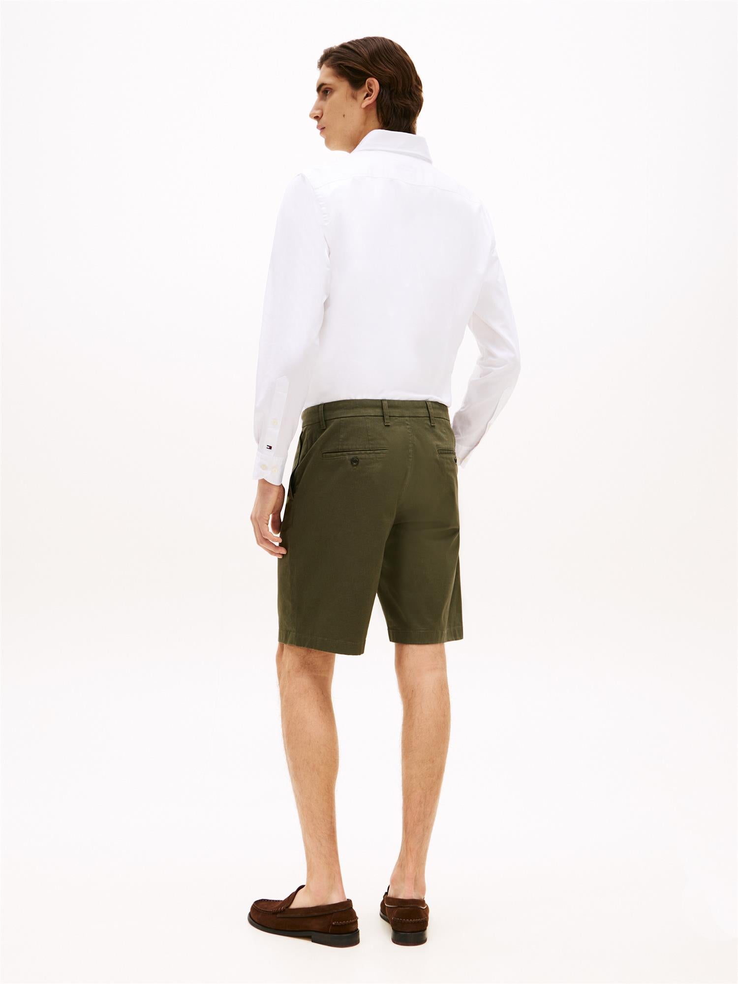 HARLEM PRINTED STRUCTURE SHORT Army Green