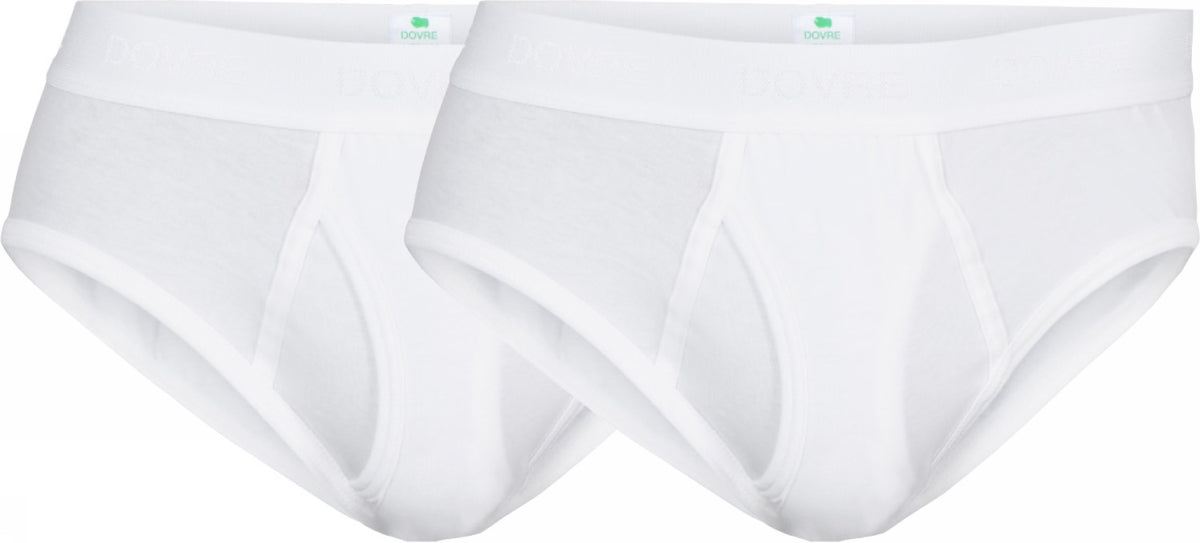 Dovre Brief 2-Pack Gots. Hvit