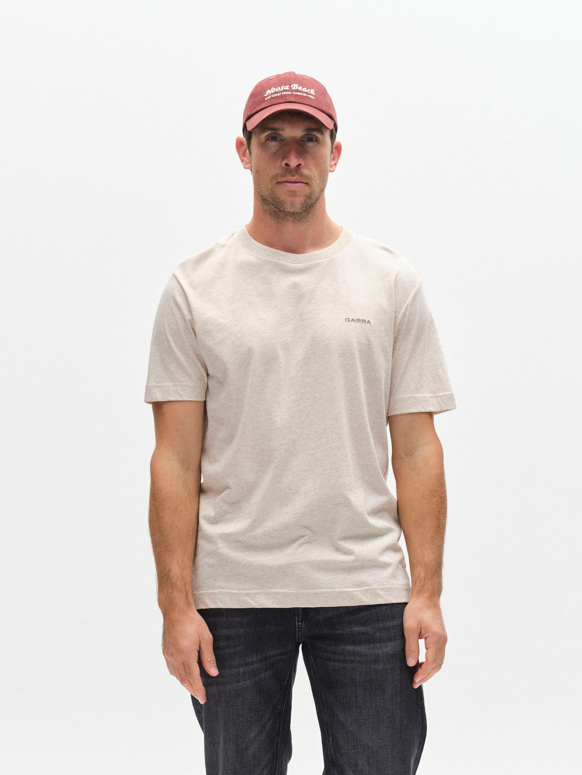 Gabdune Melange New Sst-Shirt Sand Mel.