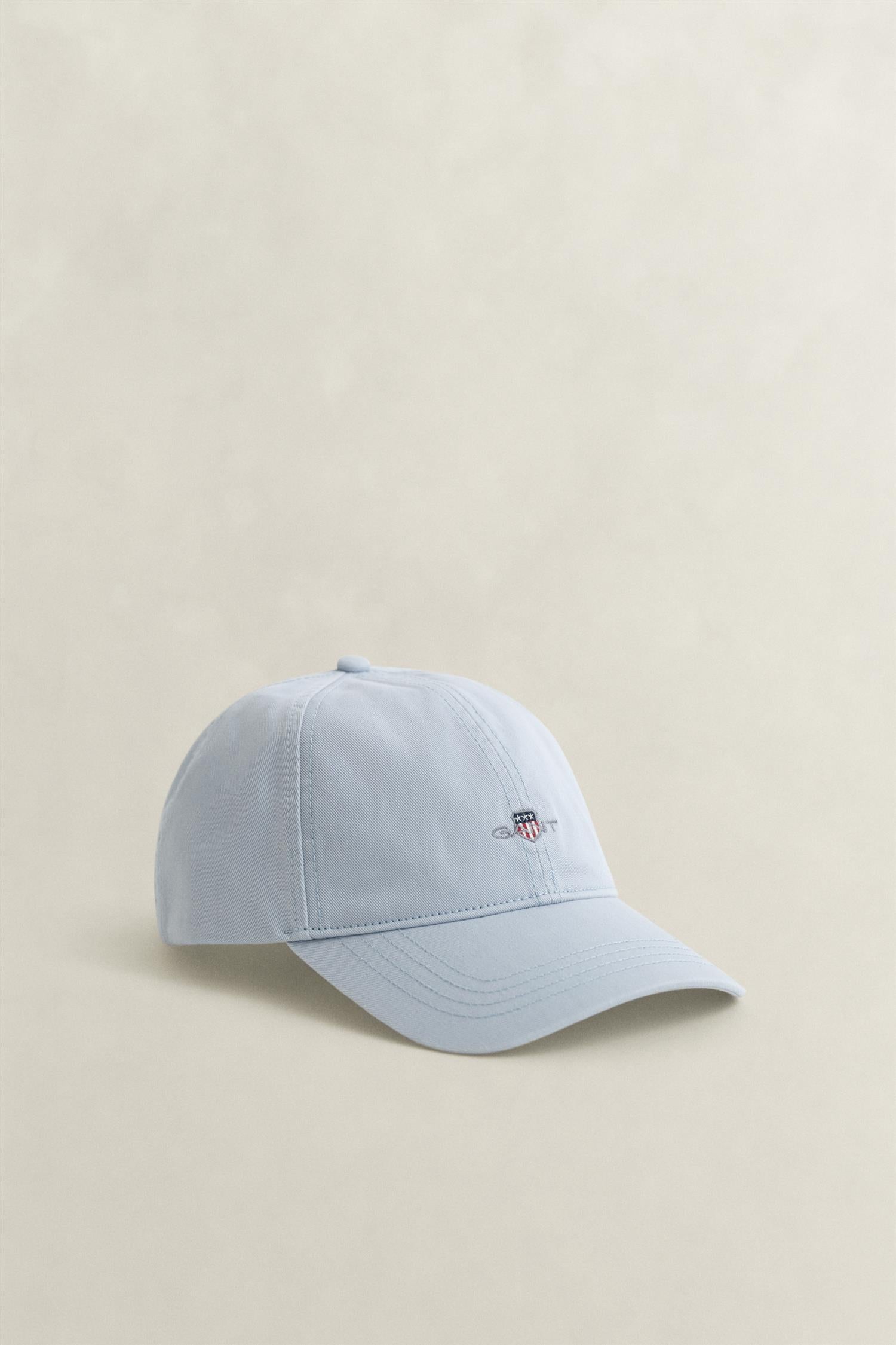 Shield Cotton Twill Cap Muted Blue